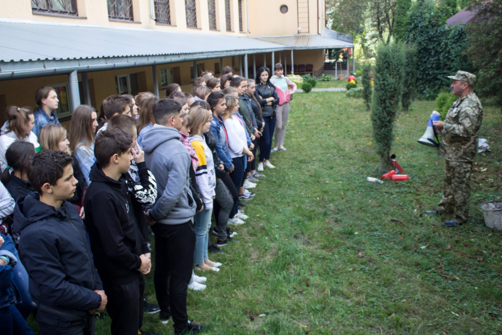 Показове заняття щодо дотримання вимог правил пожежної безпеки