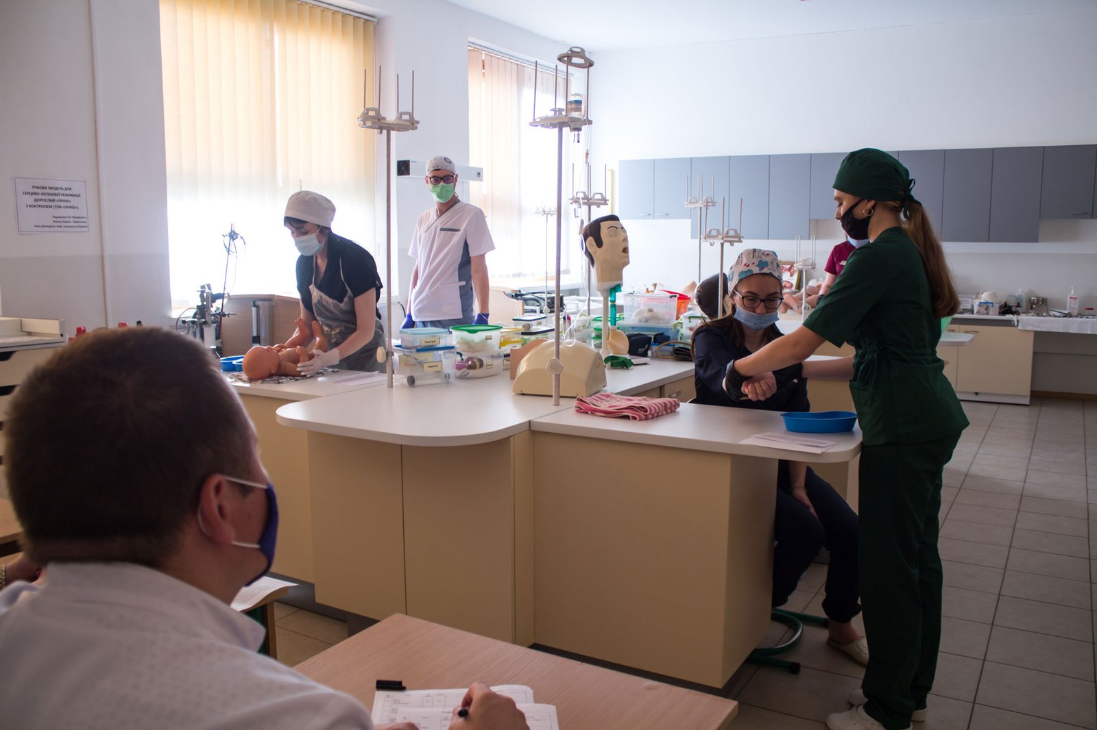 Продовжуються державні екзамени у медсестер