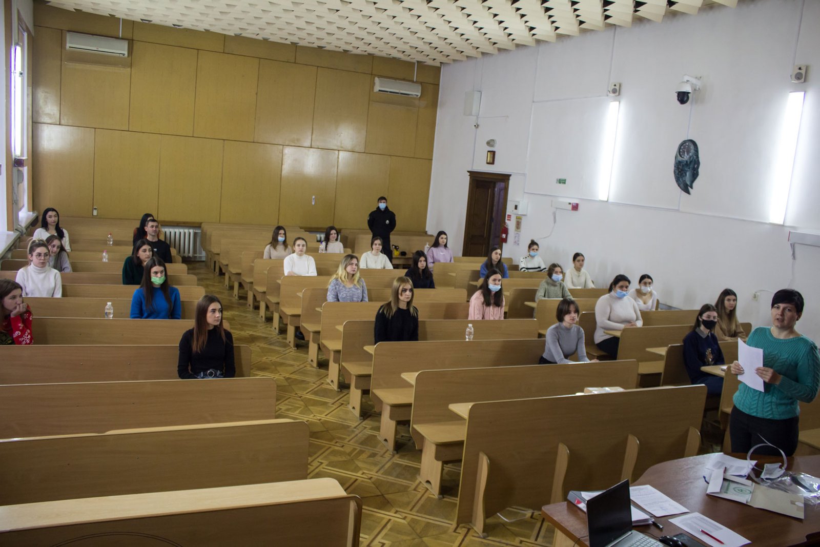 Майбутні акушери складали Крок.М.