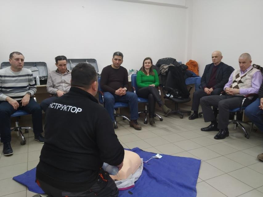 Практичний тренінг викладачів Івано-Франківського медичного фахового коледжу на базі КНП «Обласний клінічний центр екстреної медичної допомоги  та медицини катастроф Івано-Франківської обласної ради»