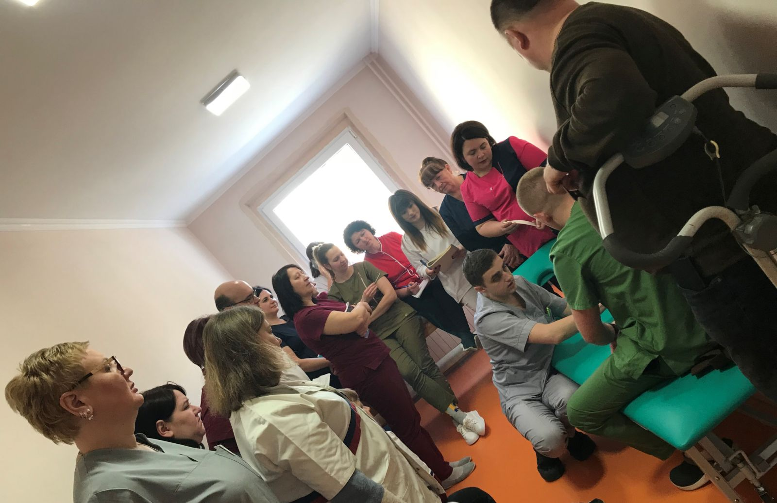 Навчання на циклі спеціалізації «Асистенти фізичного терапевта» відділення післядипломної освіти коледжу