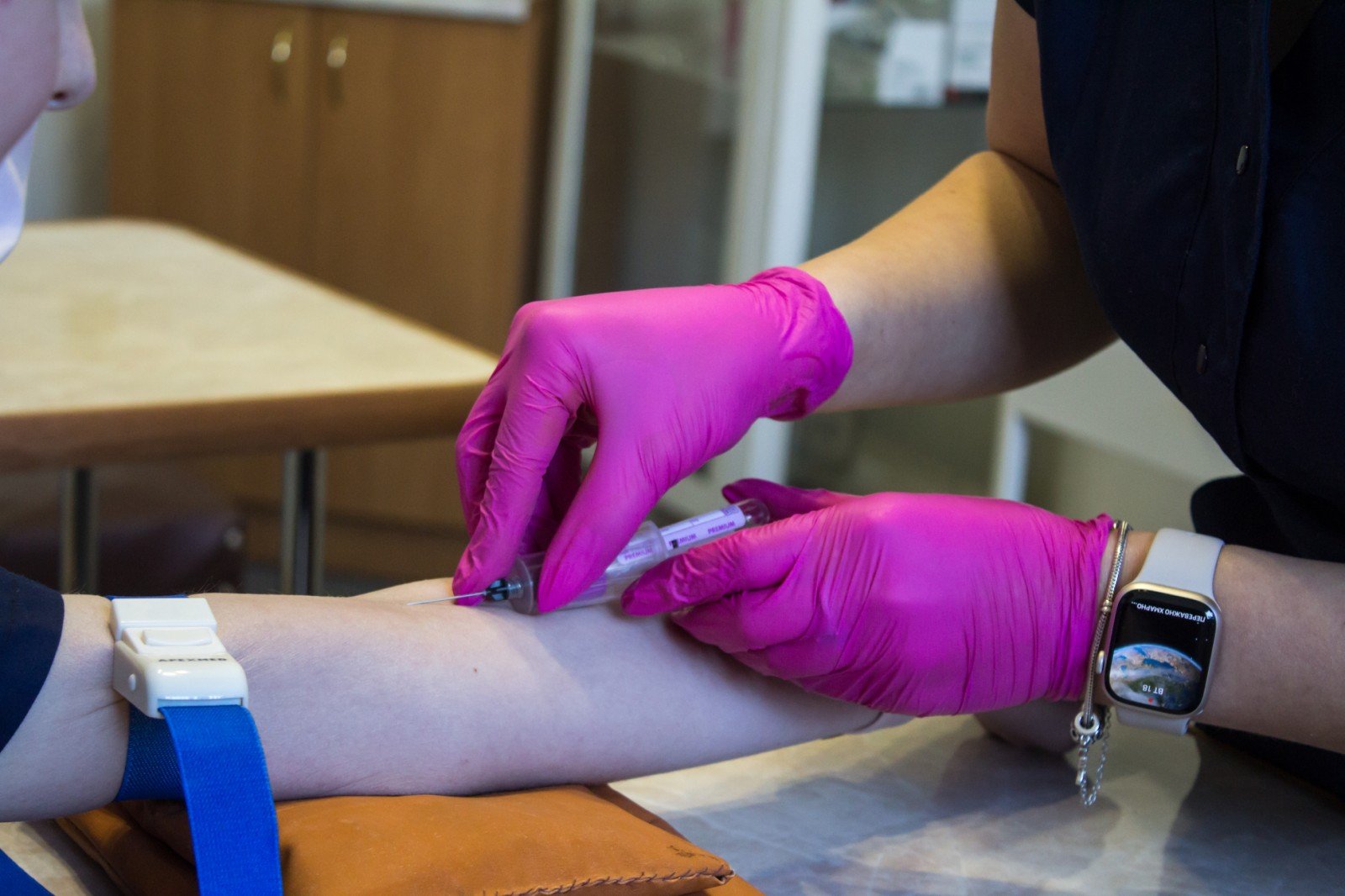 Практичні навики із забору крові