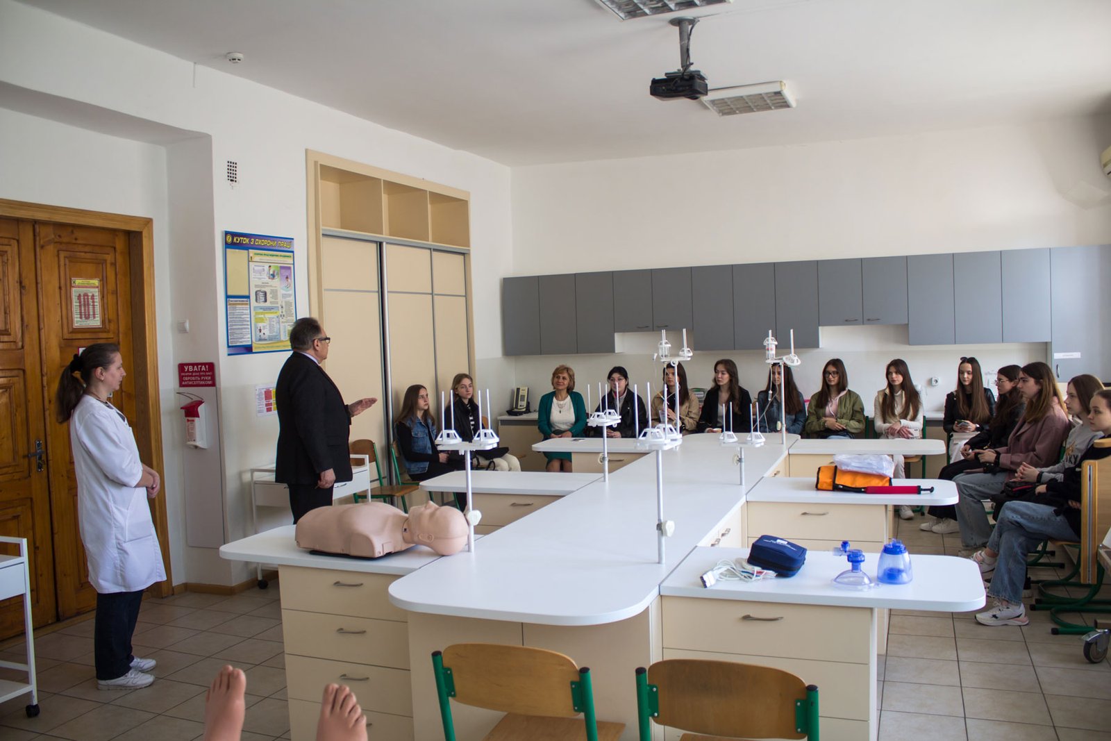 Коледж відвідали учні ліцею № 25