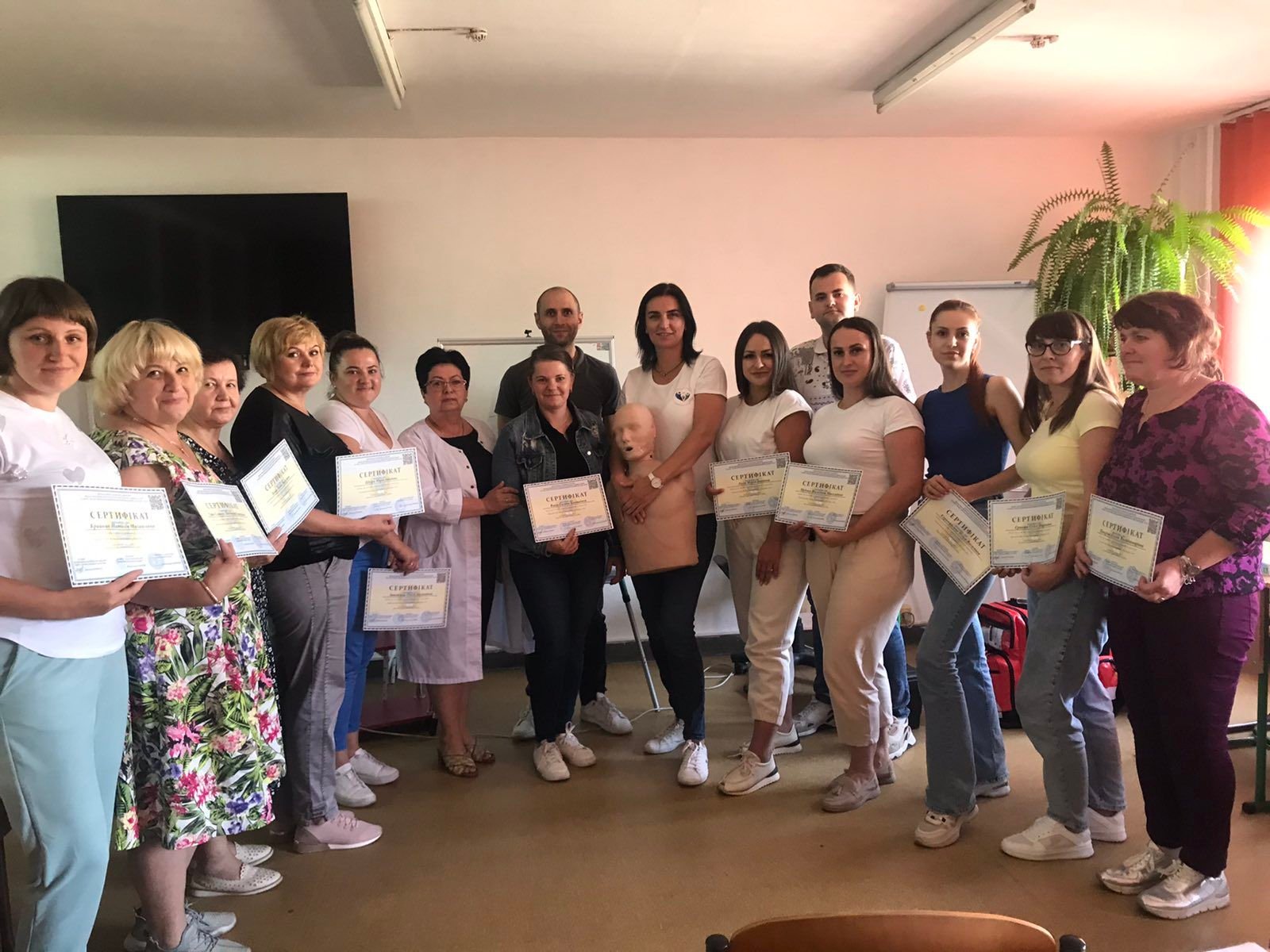 Тренінг з домедичної допомоги для медсестер