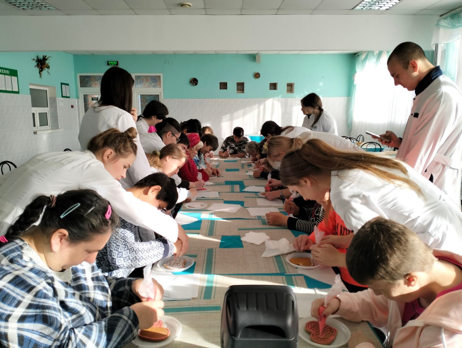 Майстер-клас в геріатричному пансіонаті