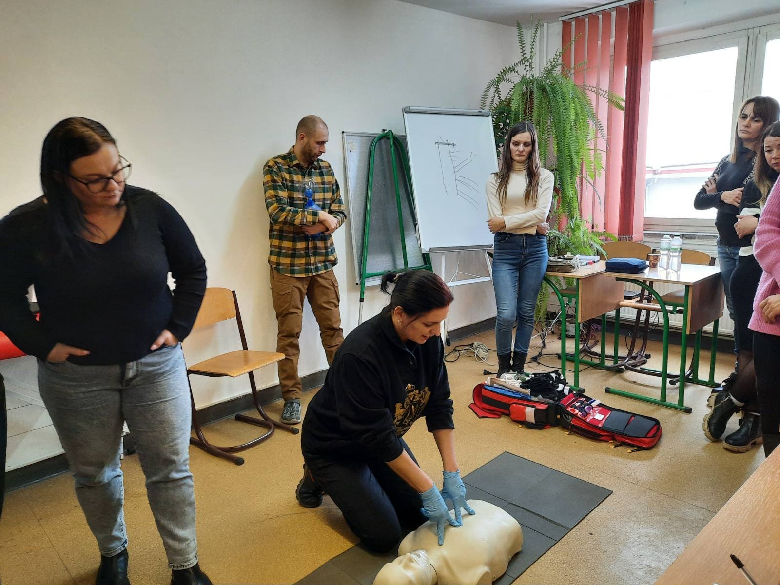 Тренінг з домедичної допомоги для сестер/братів медичних