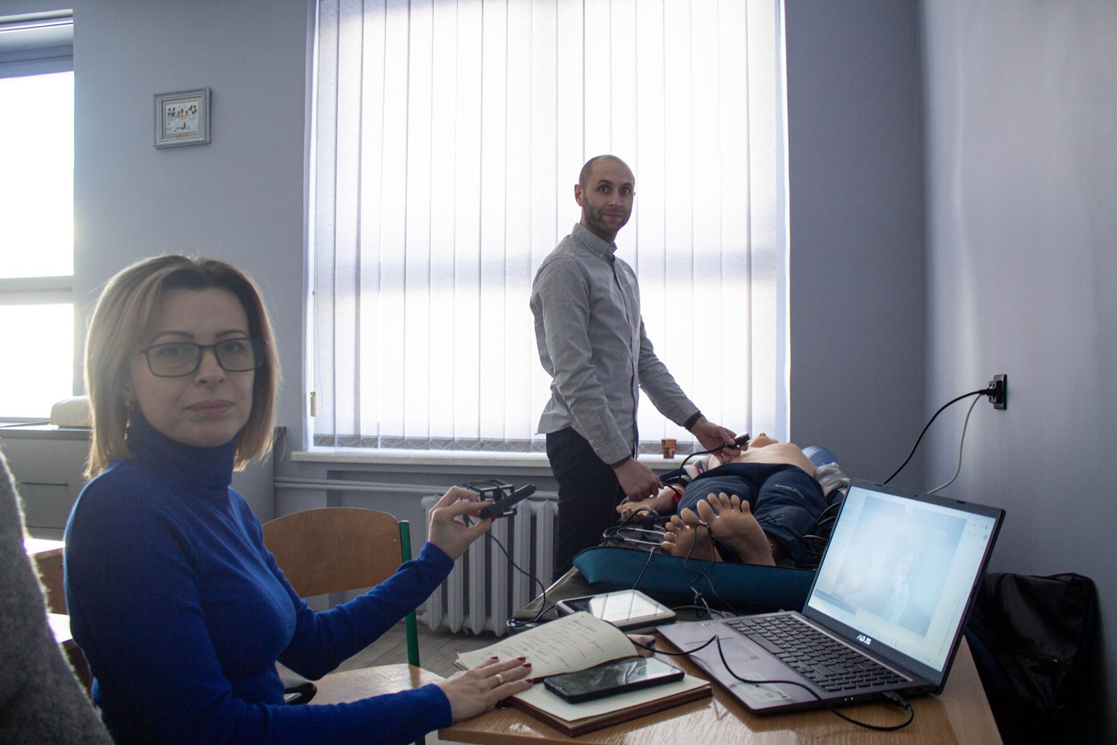 Вдосконалення навиків роботи  викладачів з симуляційним манекеном