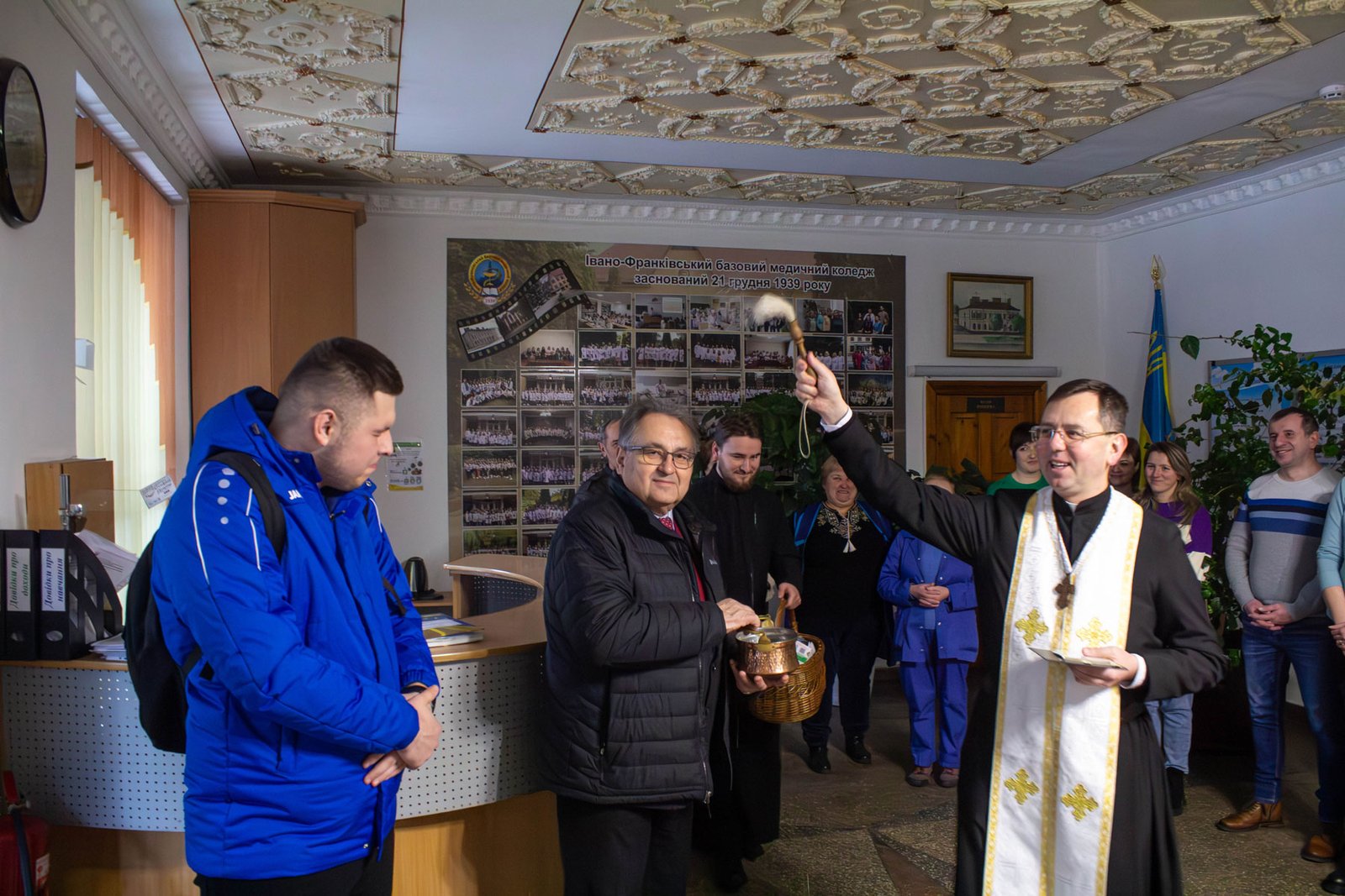 Освячення коледжу, працівників та здобувачів освіти