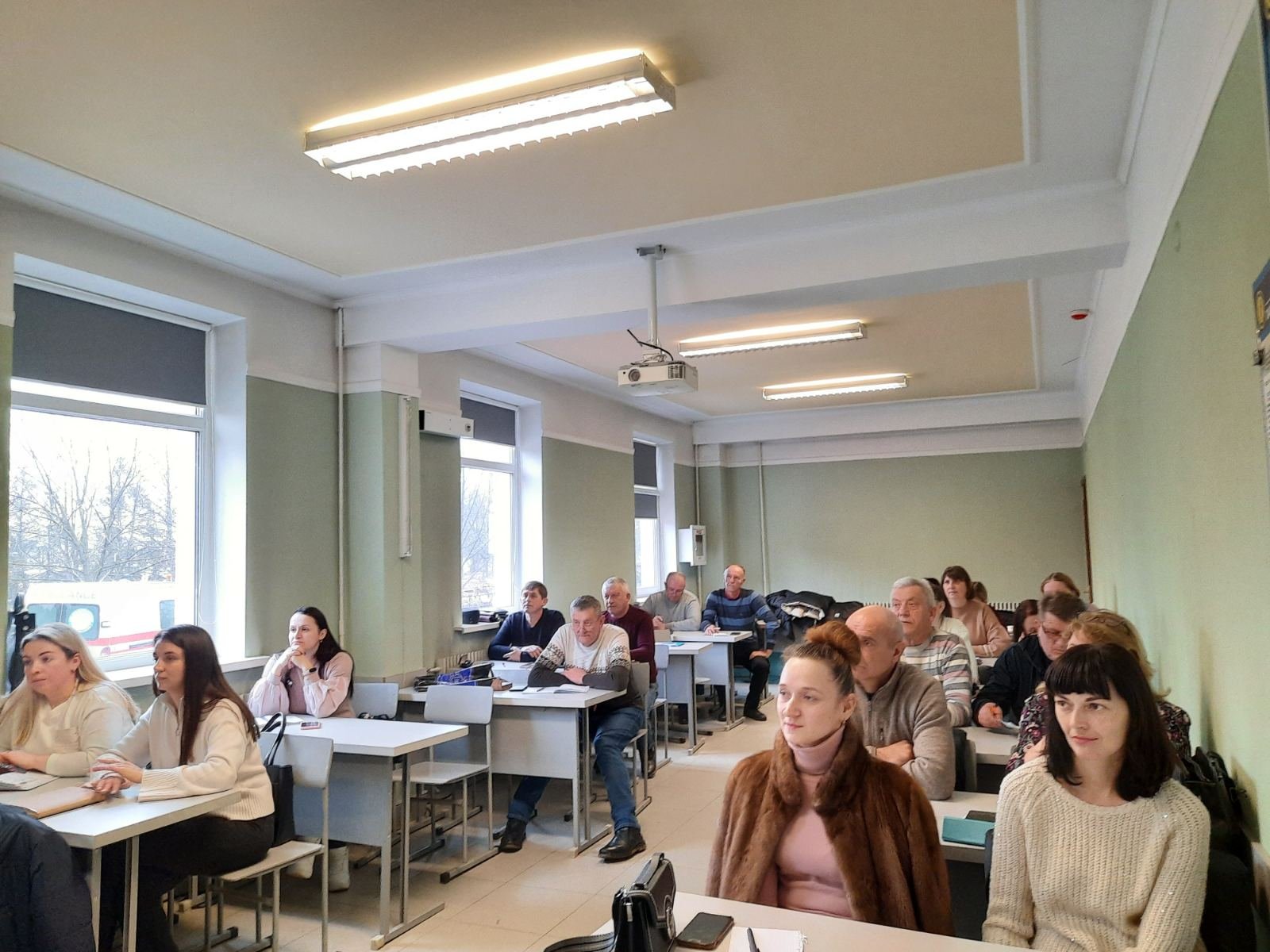 Практичне заняття з акушерства для слухачів відділення післядипломної освіти