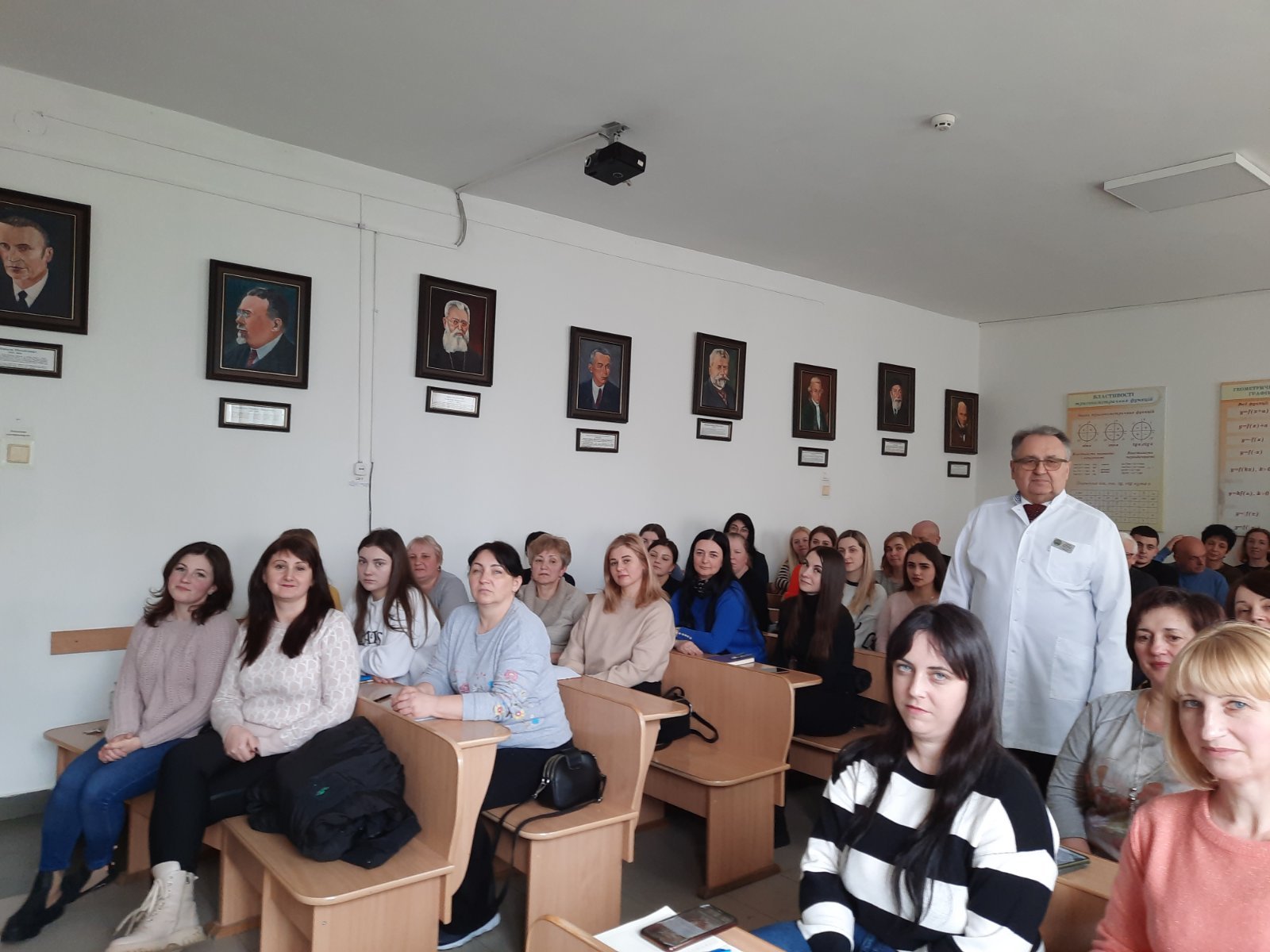 Навчання слухачів відділення ПДО в начальних кабінетах коледжу