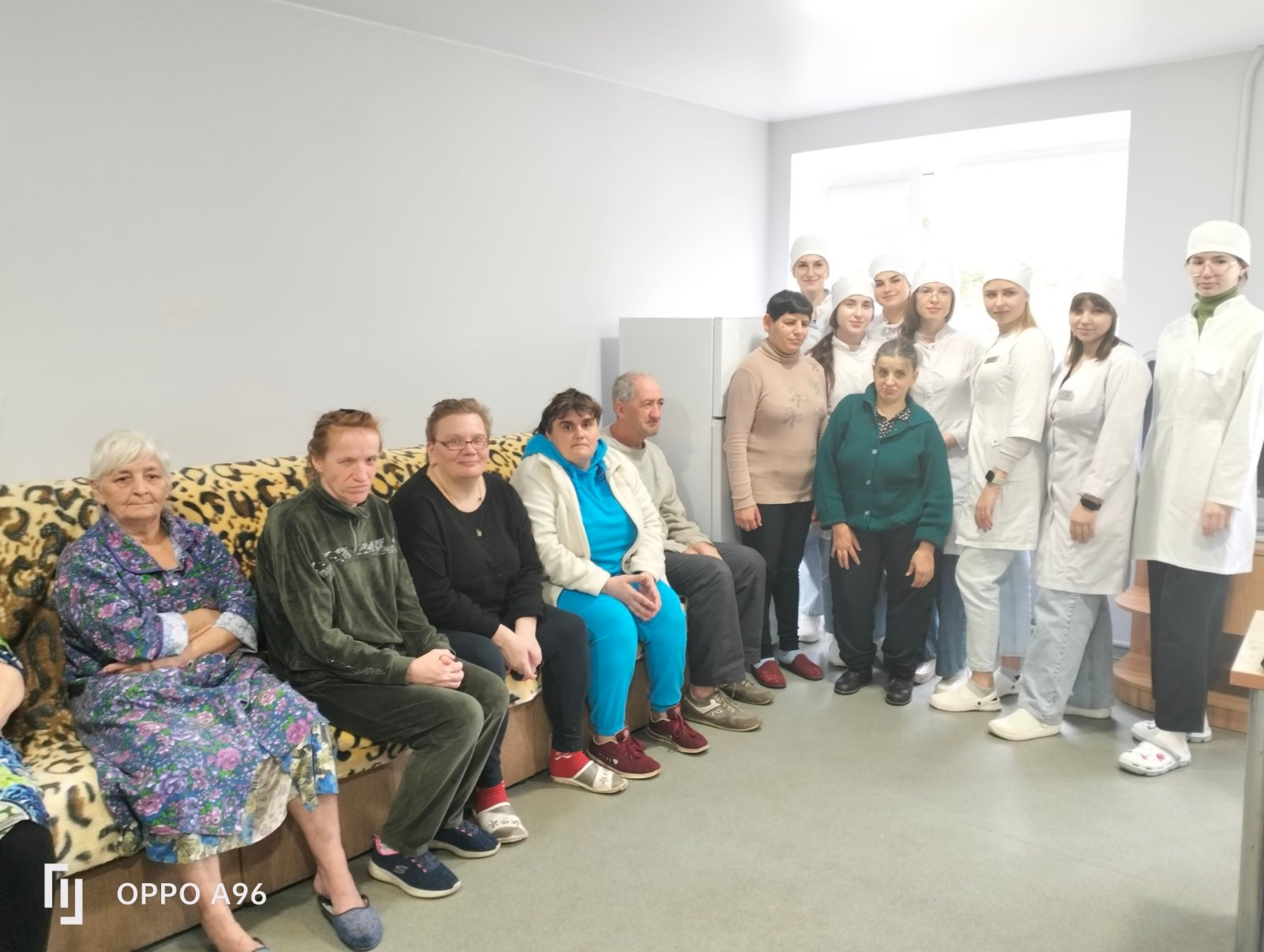 Акція в геріатричному пансіонаті до Всесвітнього дня здоров’я