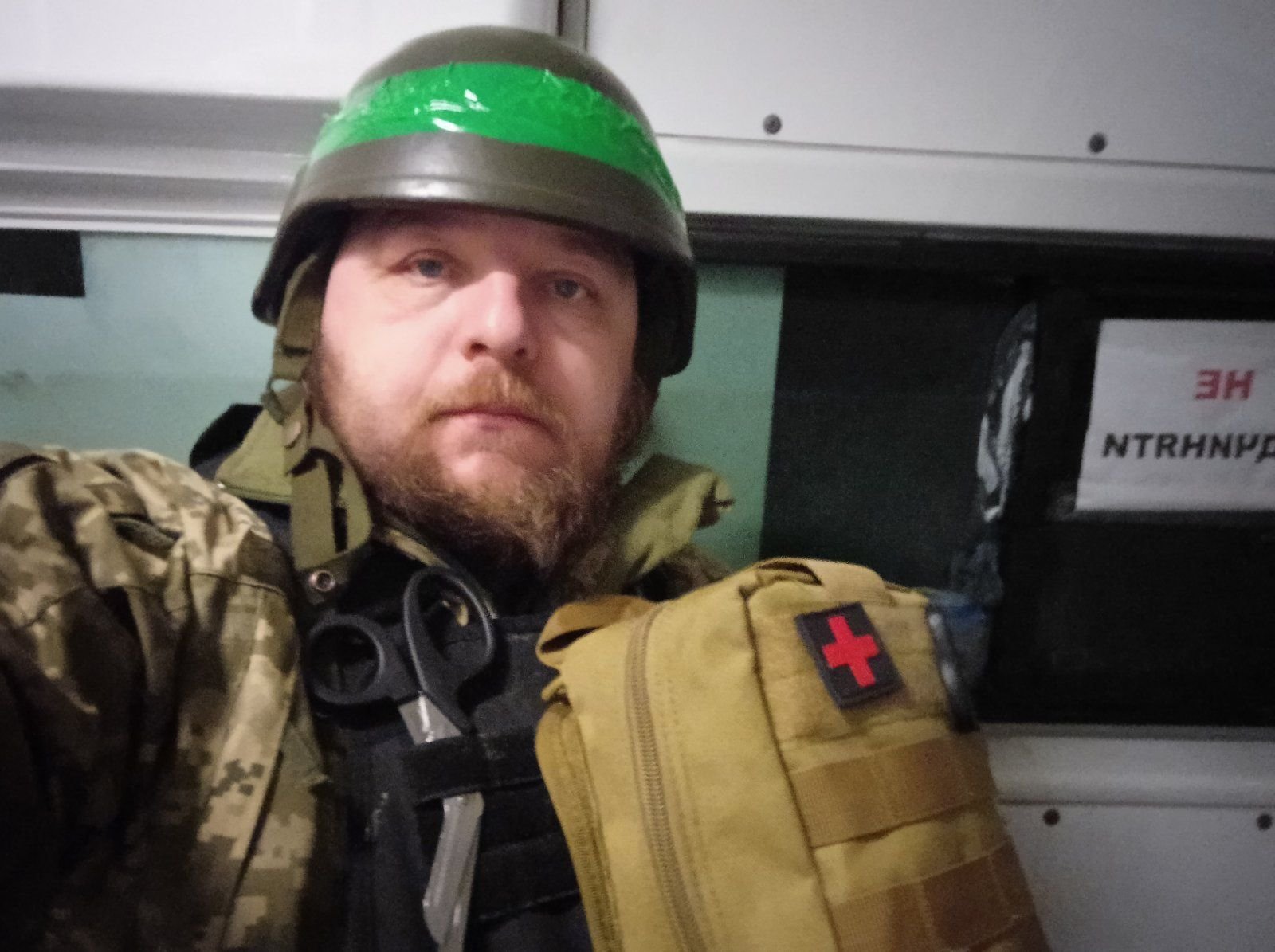 Військовий медик відвідав коледж, де вчився