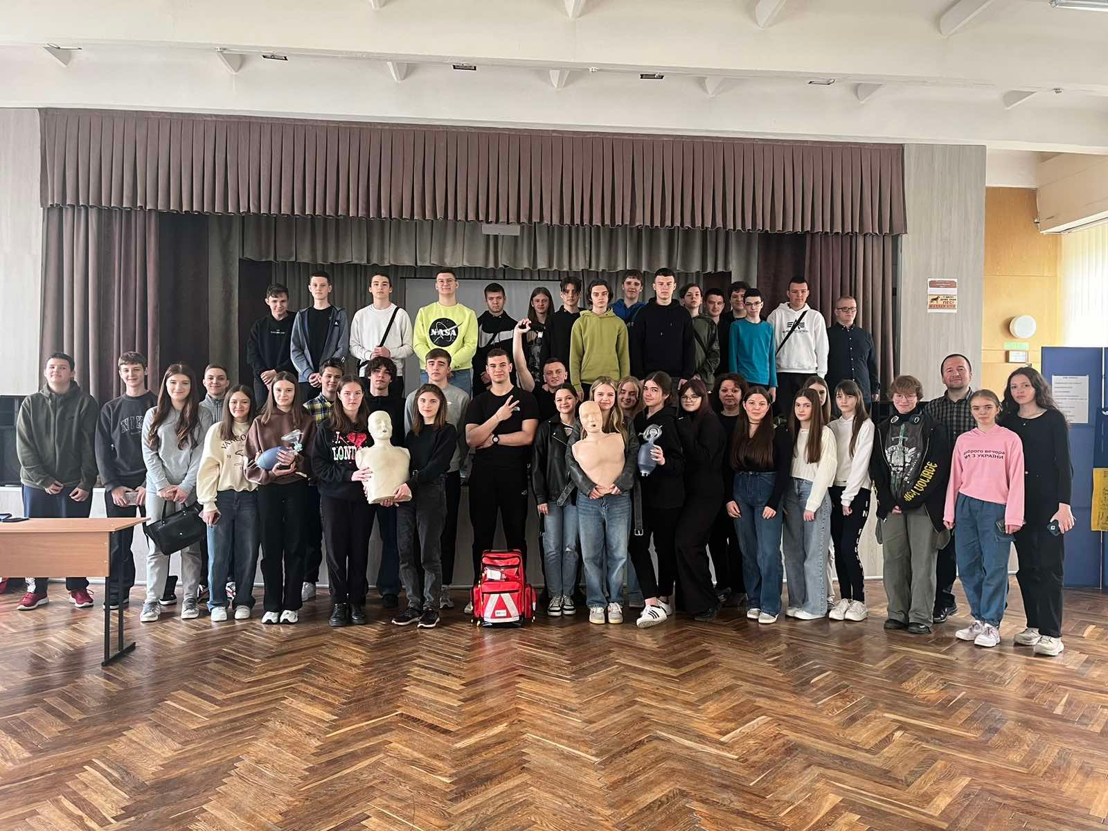 Тренінги з домедичної допомоги