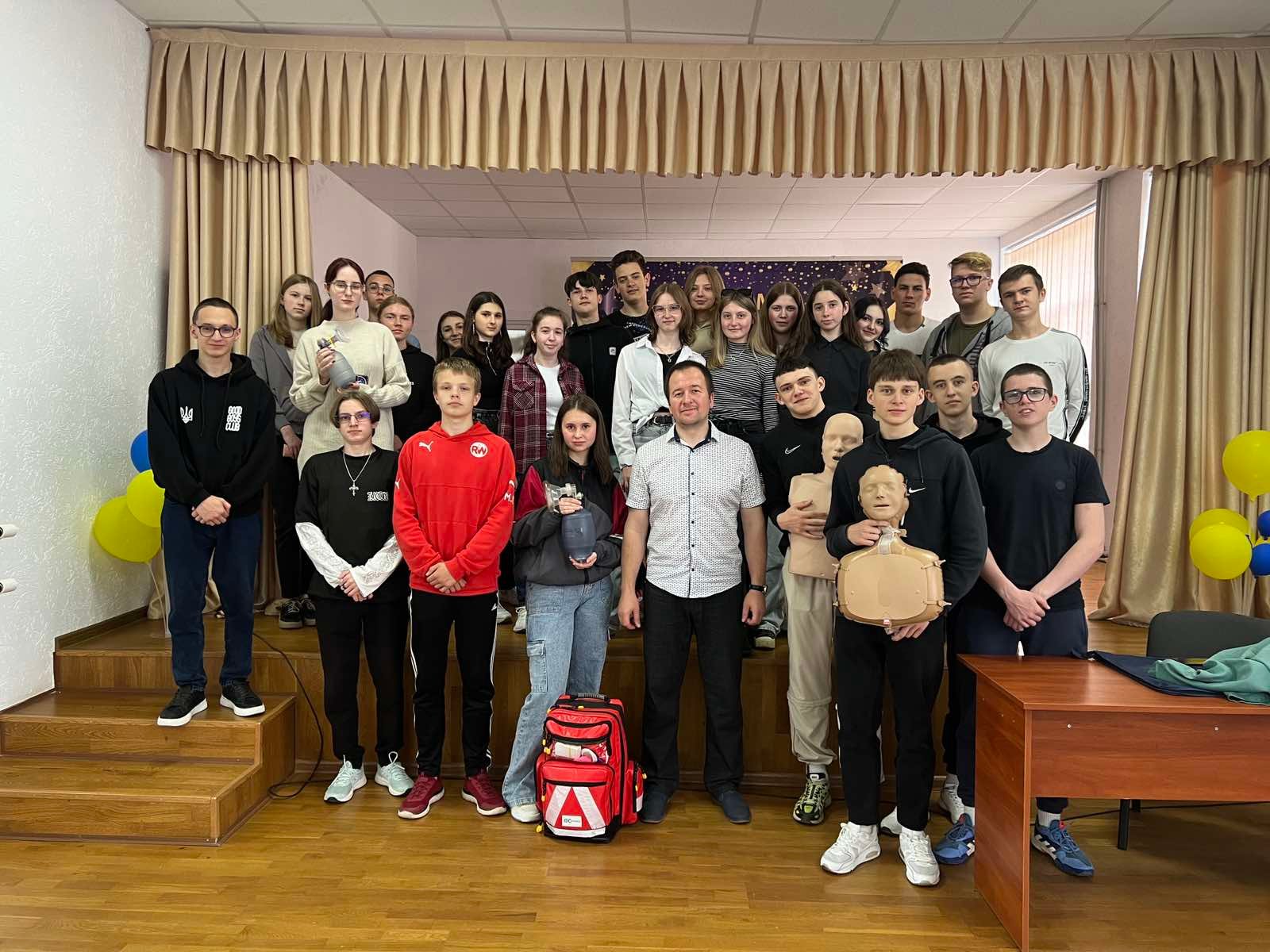 Виїзні тренінги з домедичної допомоги