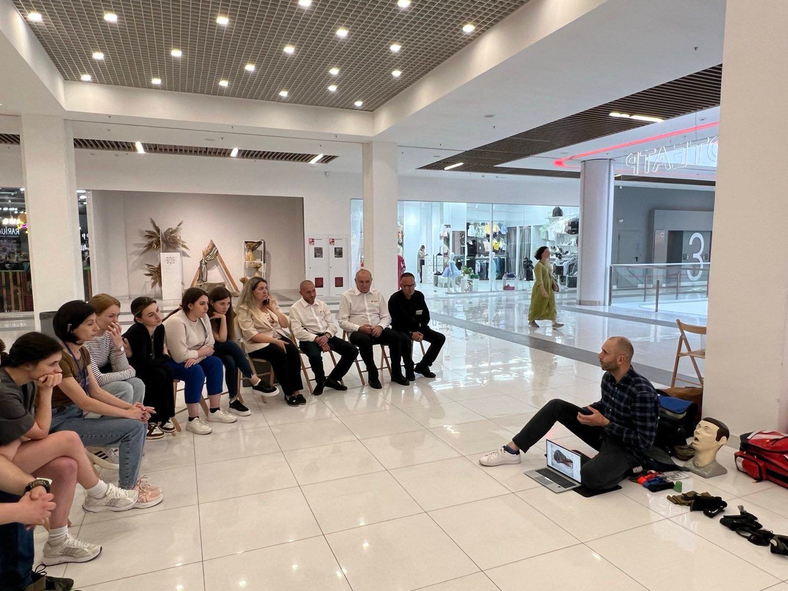 Тренінг в ТРЦ «Veles Mall»