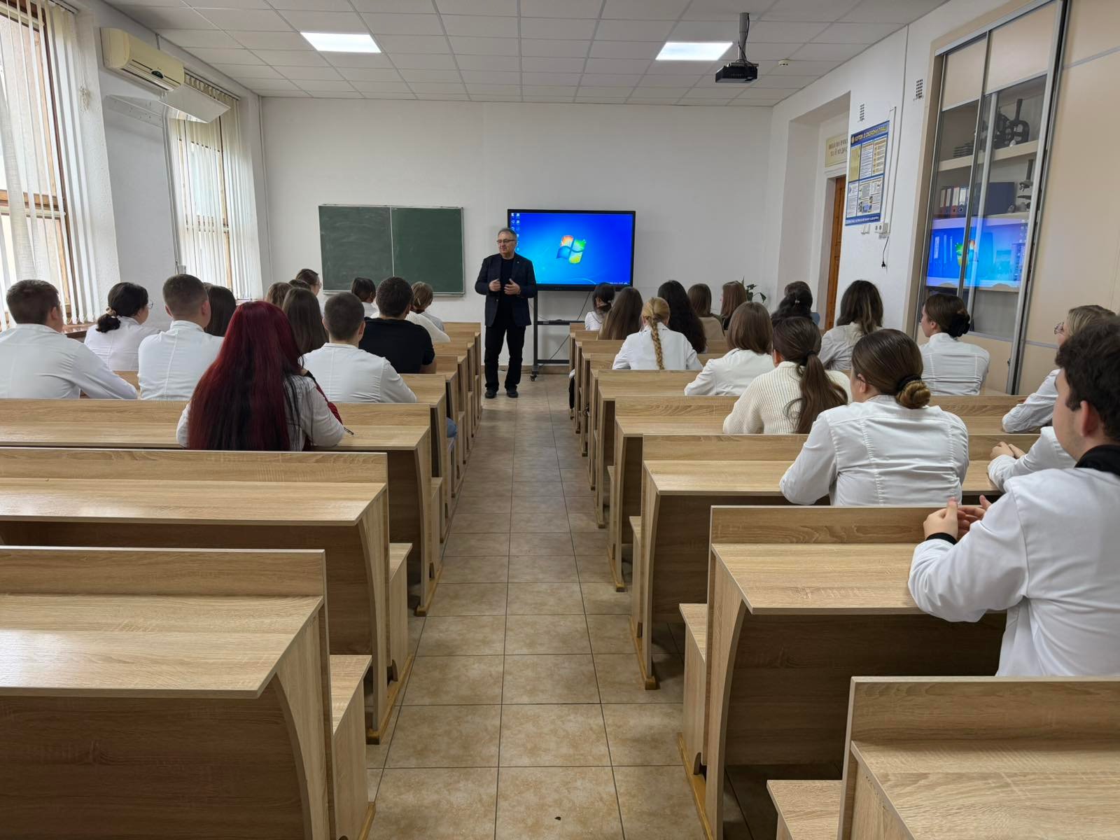 Мотиваційна зустріч зі здобувачами освіти ІІІ курсу присвячена питанням проходження практики за програмою Erasmus+ у Німеччині