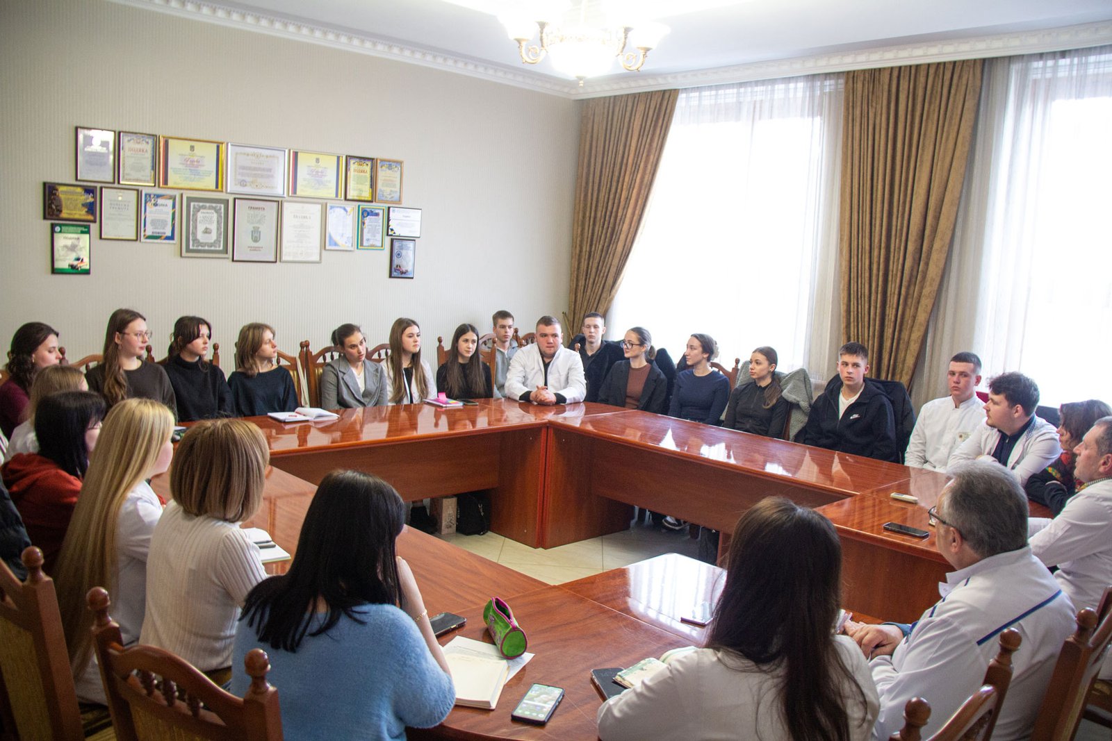 Зустріч після практики в Німеччині