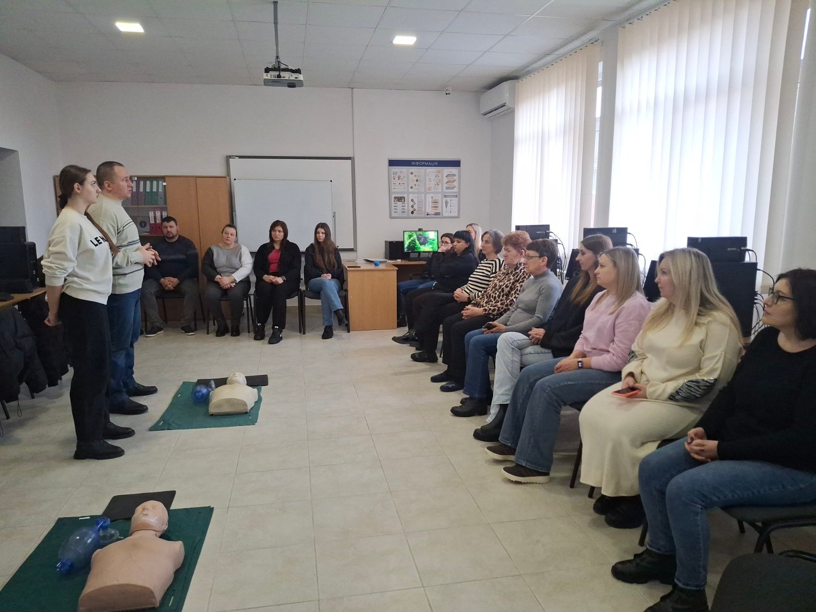 Тренінг з домедичної допомоги