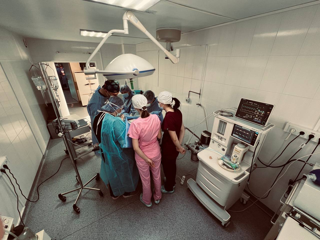 Практичне заняття безпосередньо в операційній