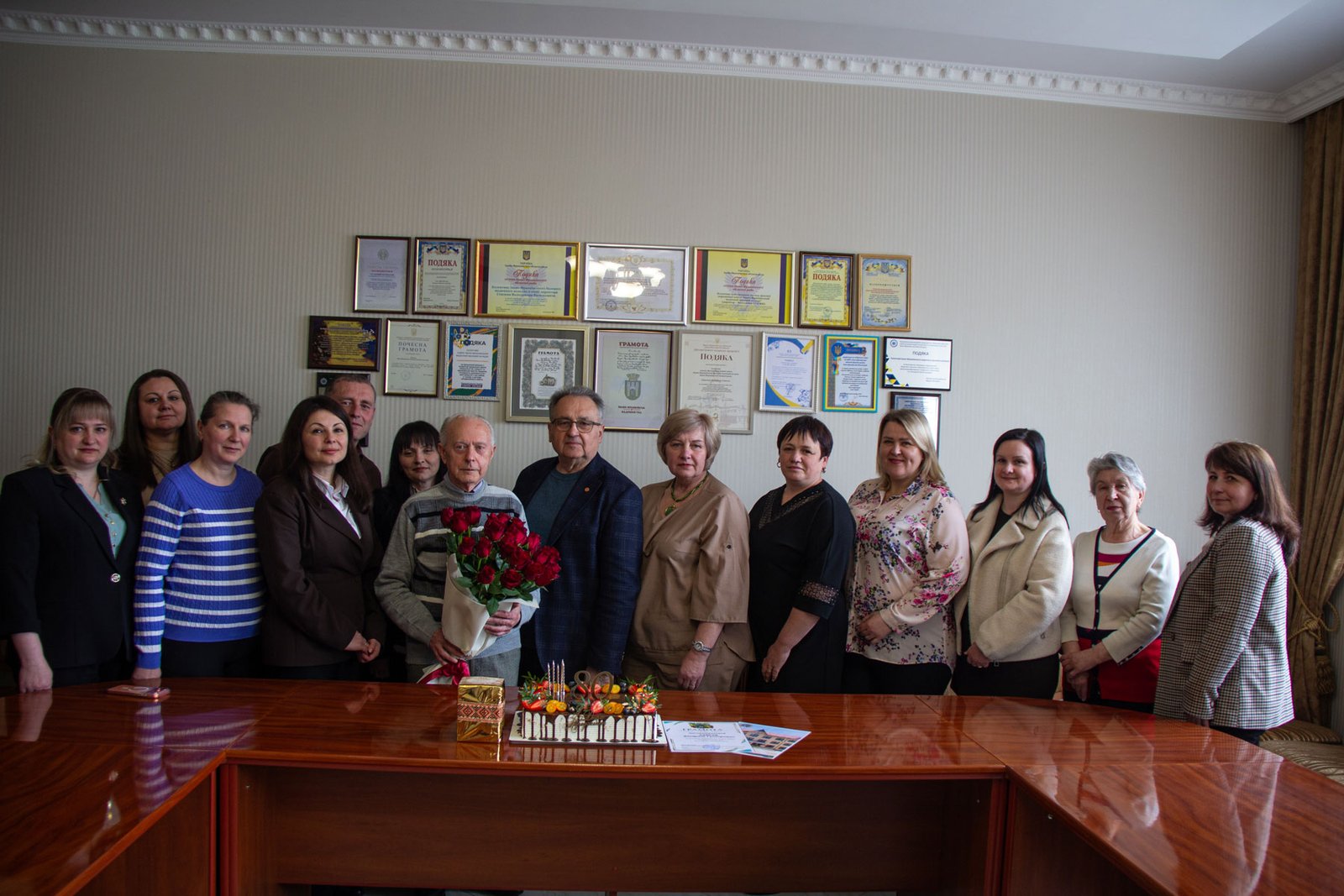 Ювілейні вітання Кіндрату Лавруку