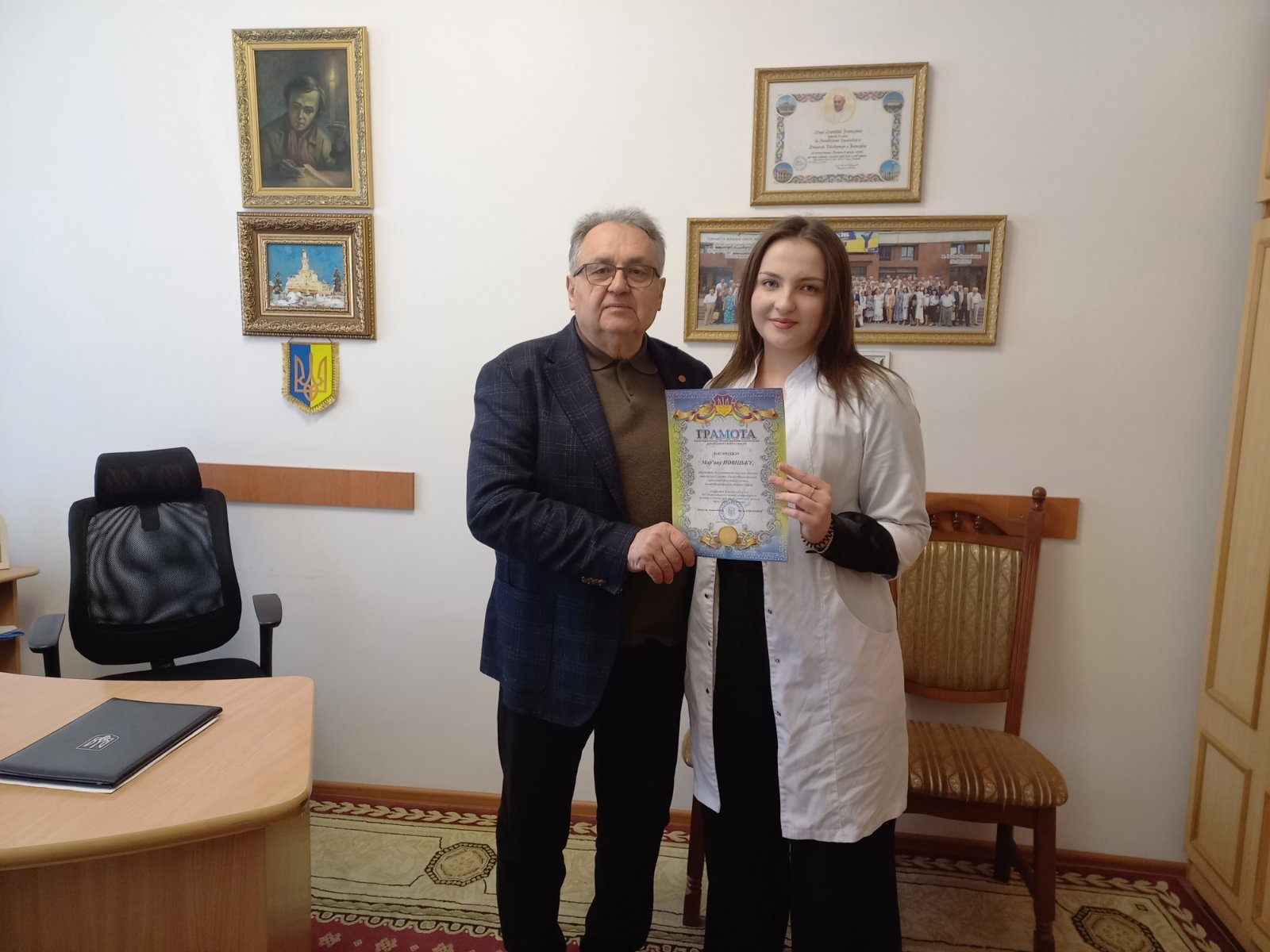Диплом ІІІ ступеня у фіналі конкурсу імені Тараса Шевченка