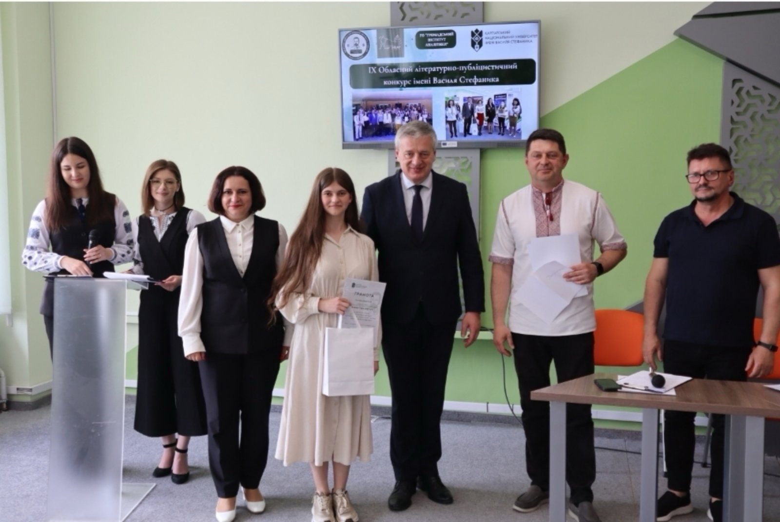 Анна Григорчук здобула І місце в обласному літературно-публіцистичному конкурсі імені Василя Стефаника